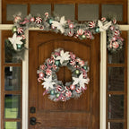 Clovi Brad Schmidt Hard Candy Holiday Wreath, Christmas, 26”, LED Lights
