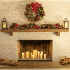 Clovi Brad Schmidt Winter Holly & Berries Christmas Garland, 6’, LED Lights