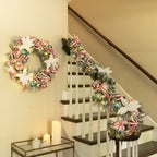 Clovi Brad Schmidt Hard Candy Holiday Garland, Christmas, 6’, LED Lights