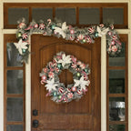 Clovi Brad Schmidt Hard Candy Holiday Garland, Christmas, 6’, LED Lights